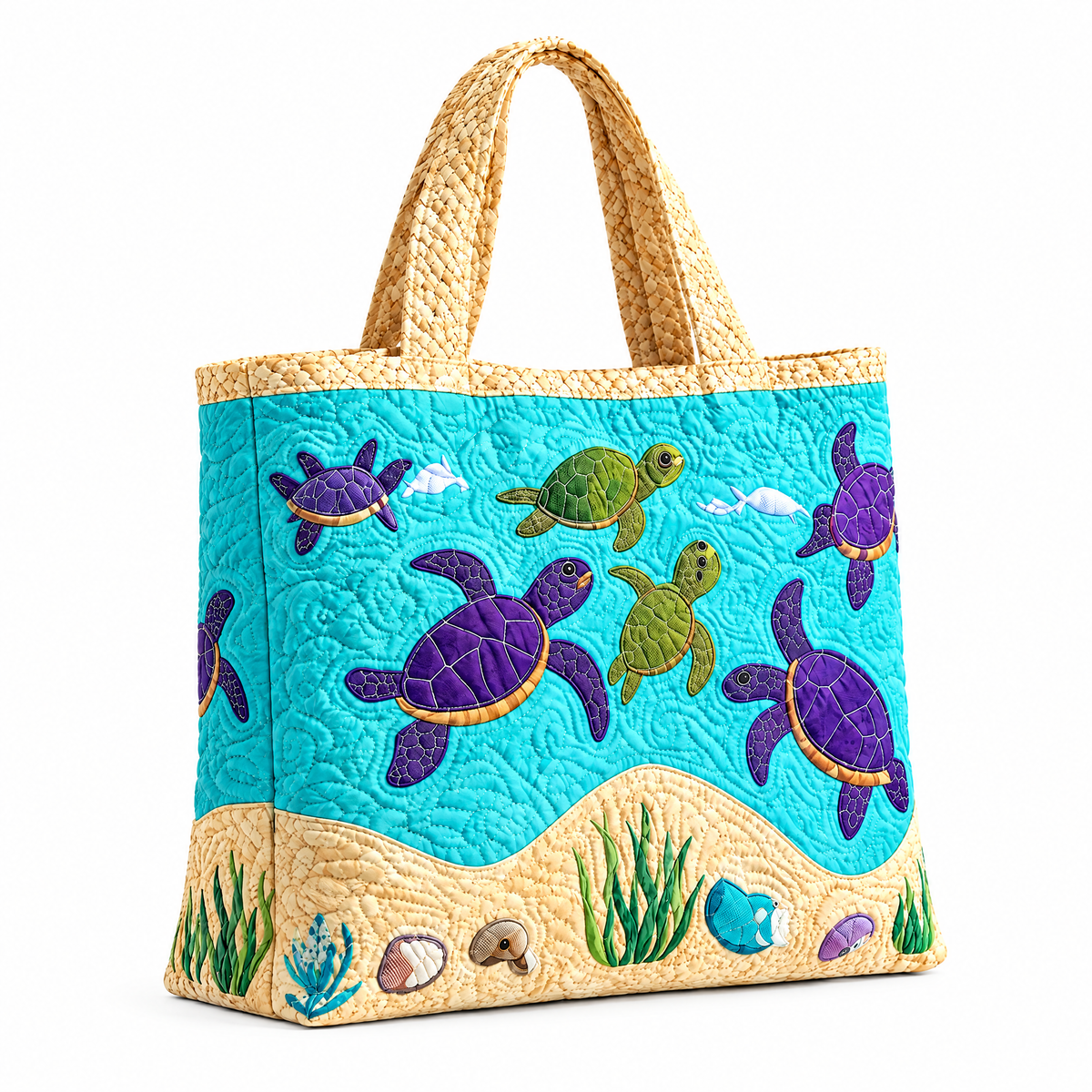 Purple Turtles Bag