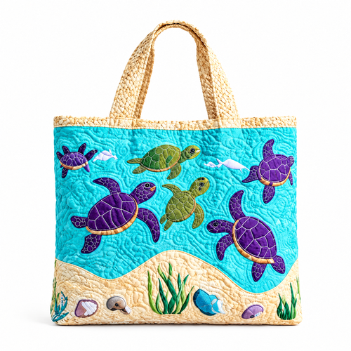 Purple Turtles Bag