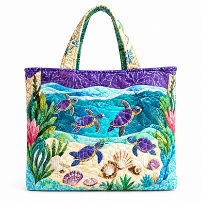 Purple Reef Turtle Bag